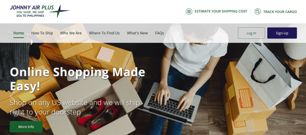 international shipping to the philippines - johnny air plus international shipping to the philippines - johnny air plus