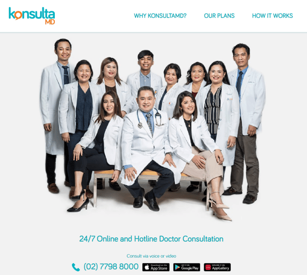 online medical consultation in the Philippines - konsultamd