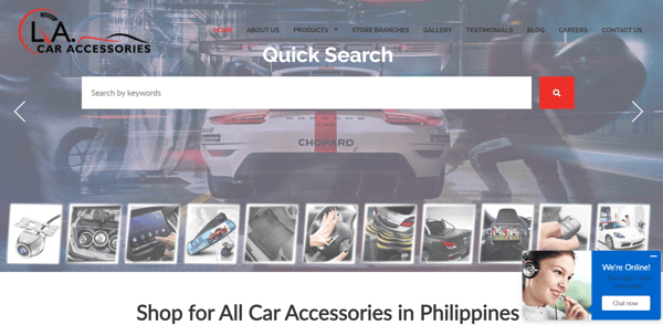 car accessories shop - la car accessories