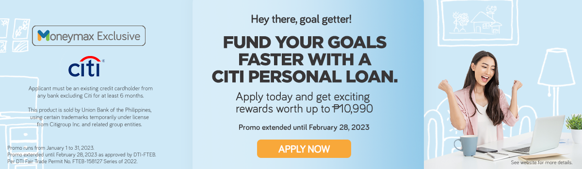 moneymax citibank personal loan promo feb 2023