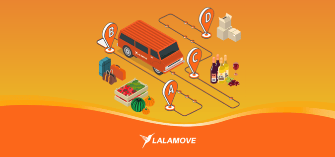lalamove rates - multi stop delivery