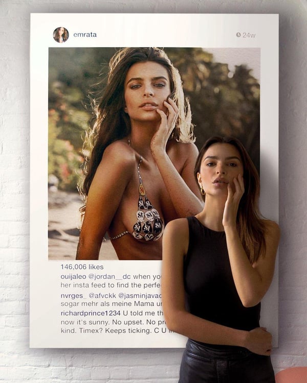 nft celebrities - Emily Ratajkowski