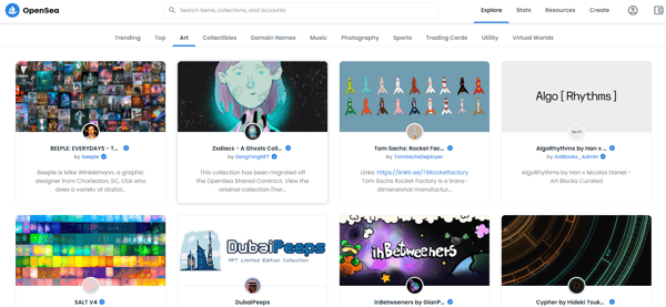 how to sell nft art - opensea how to sell nft art - opensea