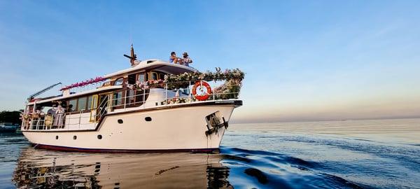 wedding venues in the philippines - The Party Yacht – Manila