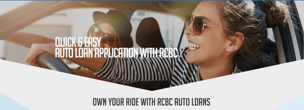 best bank for a car loan in the philippines - rcbc auto loan
