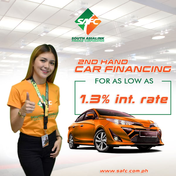 SAFC loan - second hand car financing