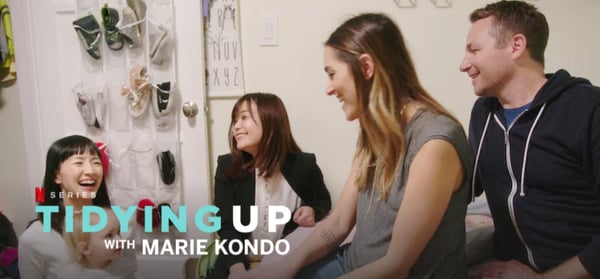 home improvement shows on Netflix - tidying up with marie kondo