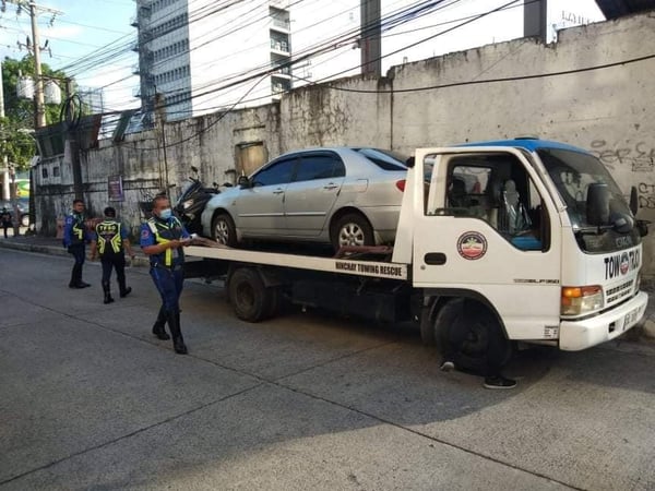 towing rules and regulations in the philippines - Towing Due to Vehicle Stalling or Accident