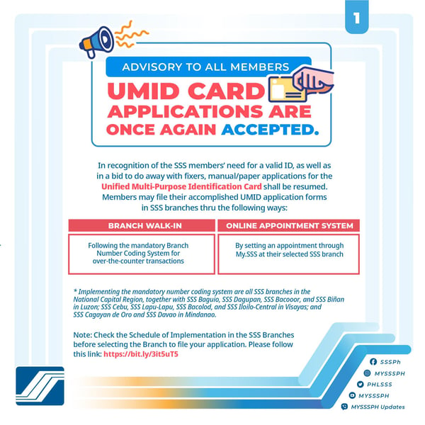how to get a umid - umid application resumption