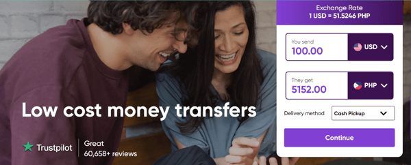 remittance center in the Philippines - worldremit