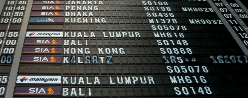 airport information board