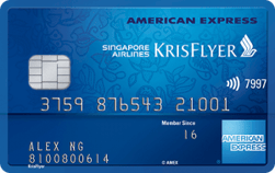 Apply for Amex KrisFlyer Credit Card and Earn Air Miles