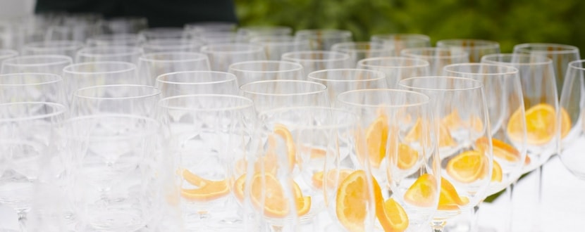 miscellaneous banquet glasses costs