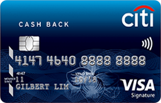 Citibank Cash Back Visa Card - SingSaver