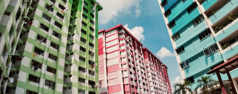 HDB blocks apartment - SingSaver