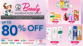 Up To 80% Off Skincare Products, Including Hada Labo Cleansers From S$3, At Singapore Warehouse Sale Until 4 Sept. 2022
