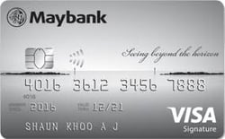 Maybank Visa Signature Card