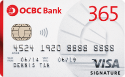 Apply Now for OCBC 365 Credit Card