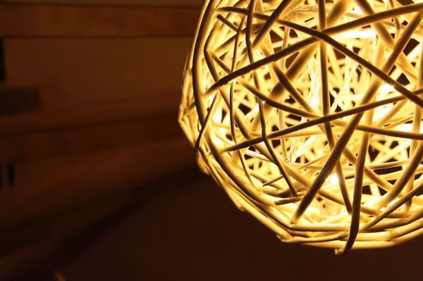 rattan light