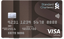 Standard Chartered Visa Infinite Credit Card