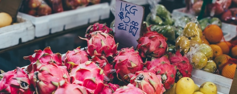 fruits on sale in supermarket- SingSaver