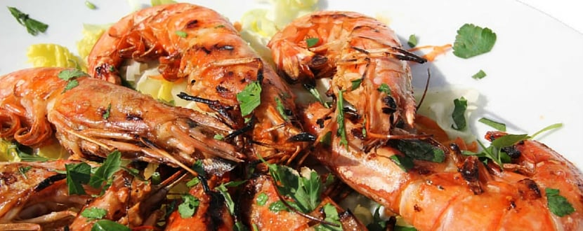 tiger prawns