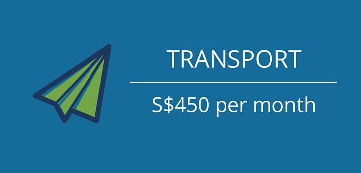 transport costs of a singaporean digital nomad
