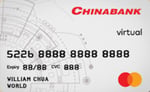 china bank virtual credit card