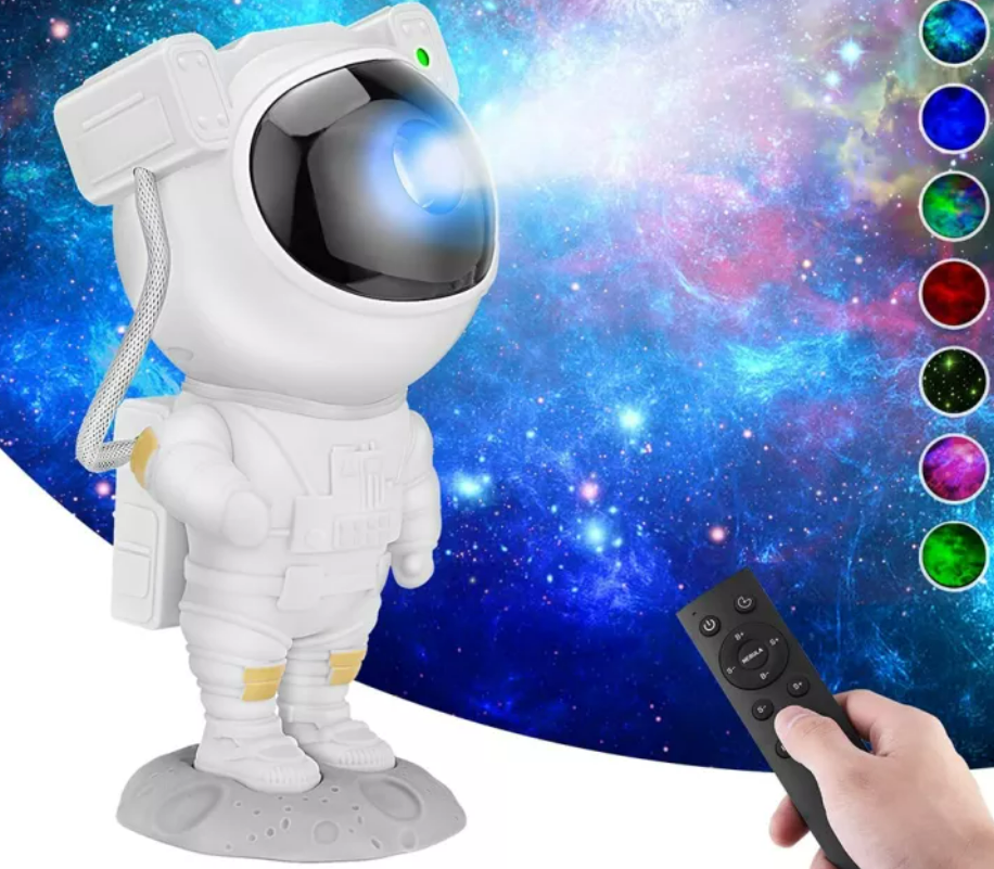 christmas gift ideas for kids - astronaut nebula projector