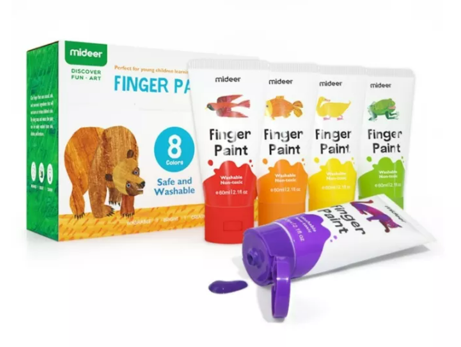 christmas gift ideas for kids - mideer finger paints