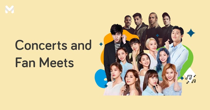 concerts and fan meeting events in the Philippines | Moneymax