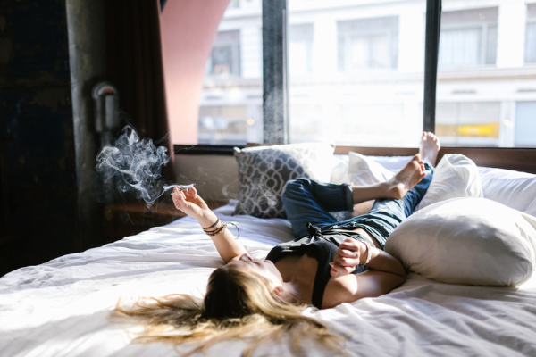 fire prevention tips - do not smoke in bed