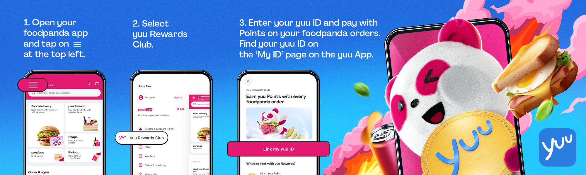 foodpanda how to link