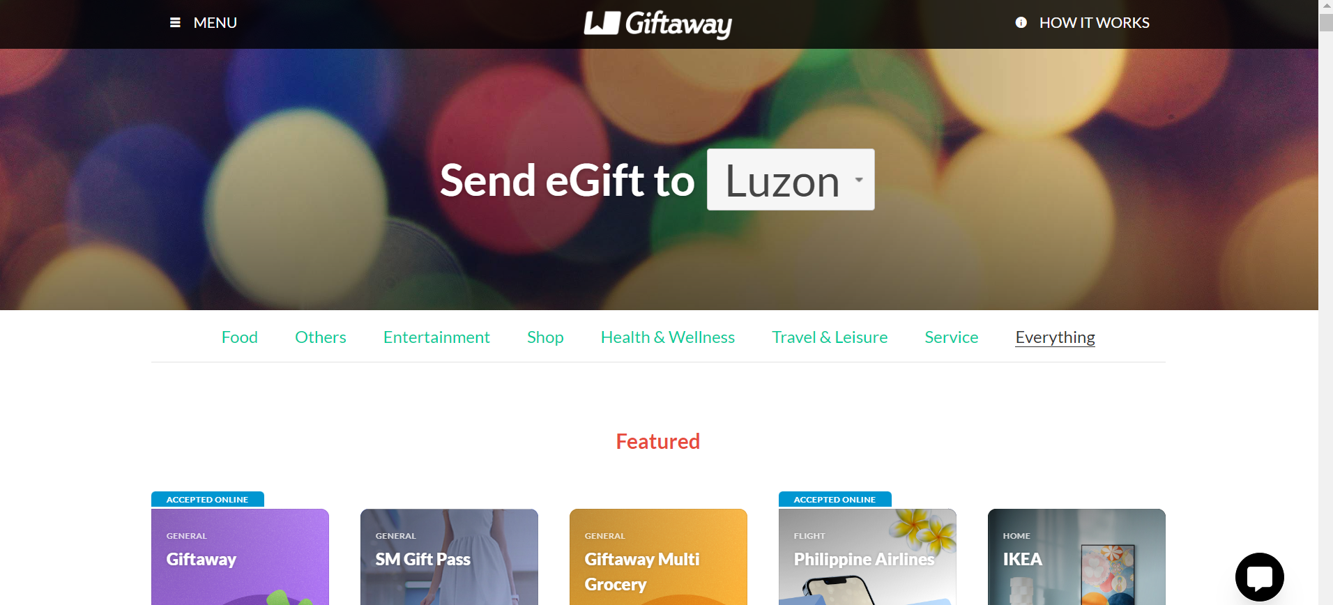 paano kunin at gamitin ang giftaway - giftaway website