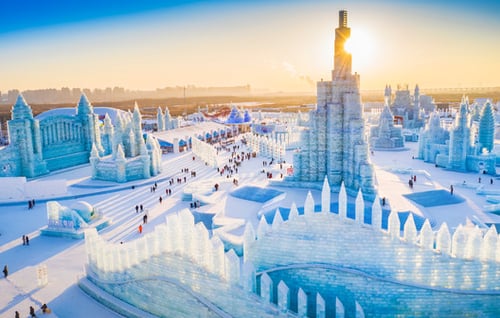 harbin festival is one of china’s top tourist attractions in the winter