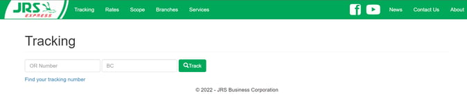 jrs express rates - jrs tracking