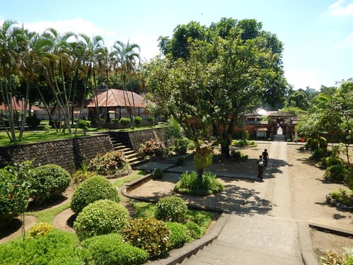 lingsar temple, a tourist attraction in lombok