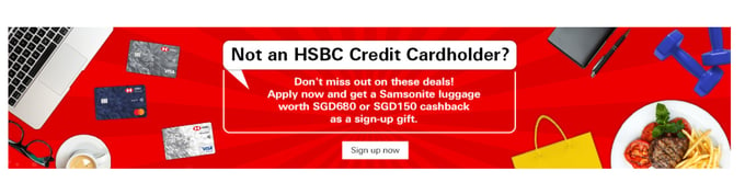 not an hsbc credit card holder yet