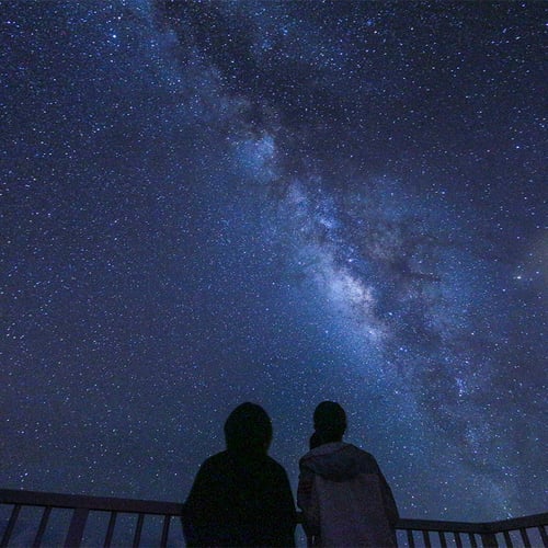 okinawa’s starry night sky makes stargazing a magical thing to do