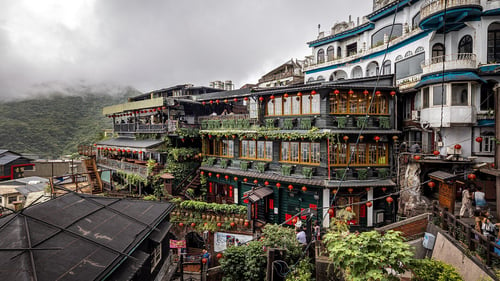 old streets of Jiufen