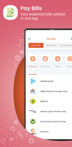 pay bills online - BAYAD app