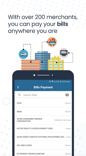 pay bills online - Moneygment app