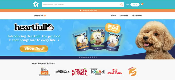 list of online shopping sites in the philippines 2023 - pet warehouse