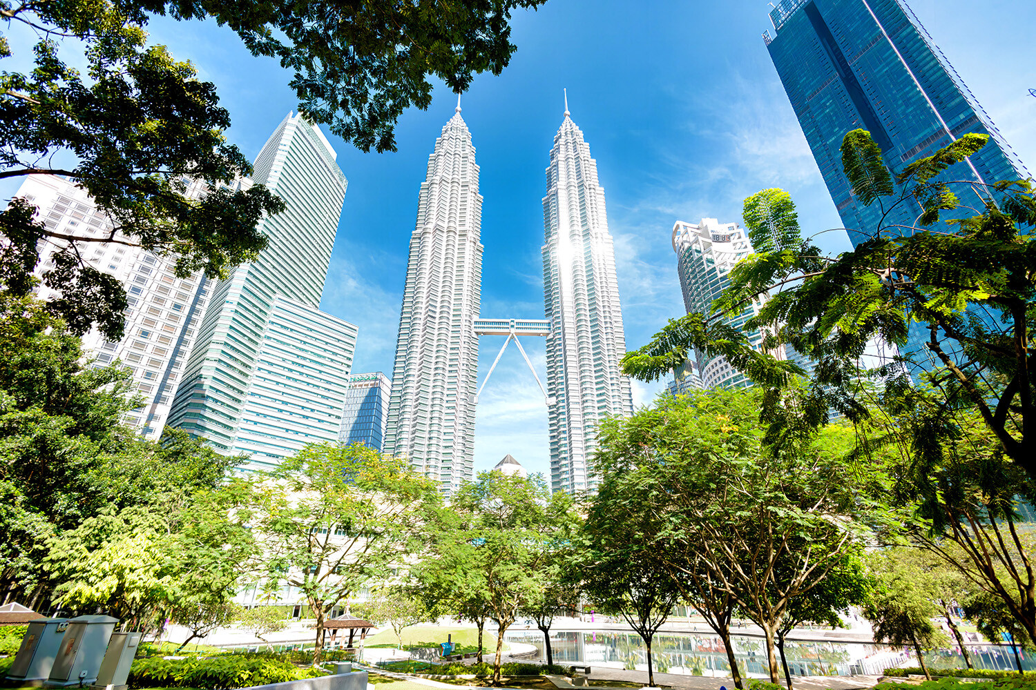 Petronas Twin Towers, one of Malaysia's tourist attractions