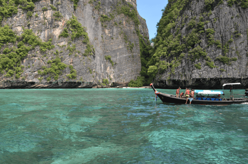 phi phi islands, a tourist attraction in krabi