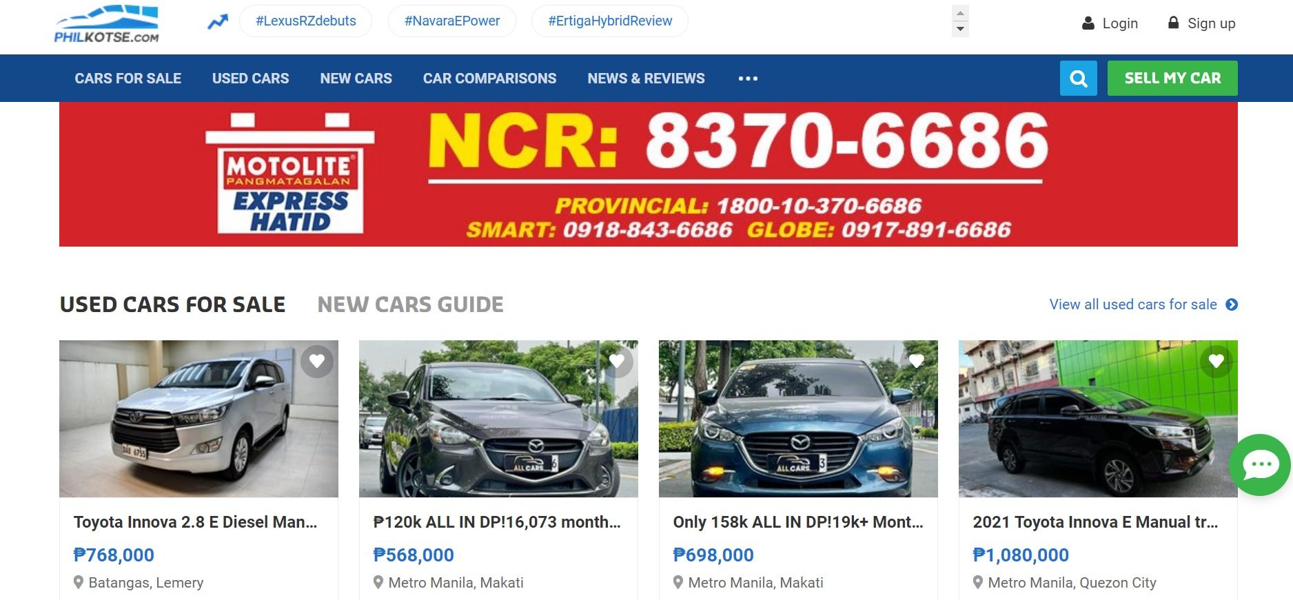 where to buy second-hand cars philippines - philkotse