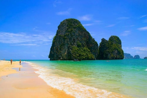 phra nang cave beach, a tourist attraction in krabi