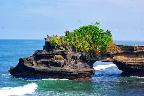 pura batu bolong temple, a tourist attraction in lombok