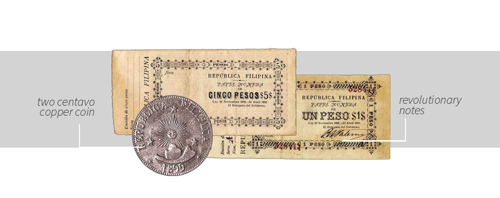 history of money in the philippines - revolutionary period