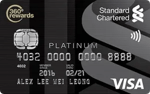 standard chartered platinum visa